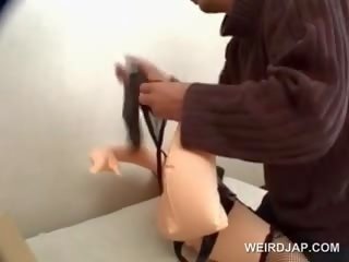 Asian Nasty Dude Fucking His Plastic dirty movie Doll With Lust