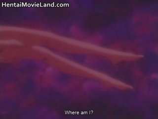 Nagy szemérmetlen szörny baszás szexuálisan felkeltette anime part5