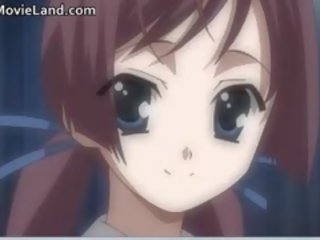 Innocent Little Anime Brunette cookie Part1